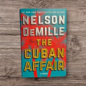 The Cuban Affair Nelson DeMille Hardcover Novel w/ Dust Jacket